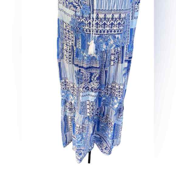 J. McLaughlin Christa Maxi Dress in Palm Park woman’s size XS NWT - Picture 4 of 11